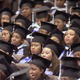 Members of the graduating class of 2002 at Spelman College (Erik S. Lesser/Getty Images)